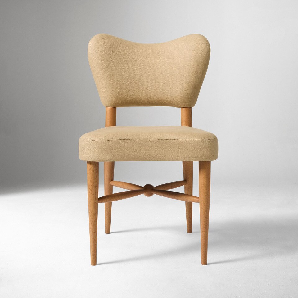 Pierce & Ward Curved Back Dining Chair West Elm UK — free download